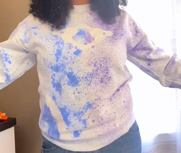 Atlas Splatter Crewneck