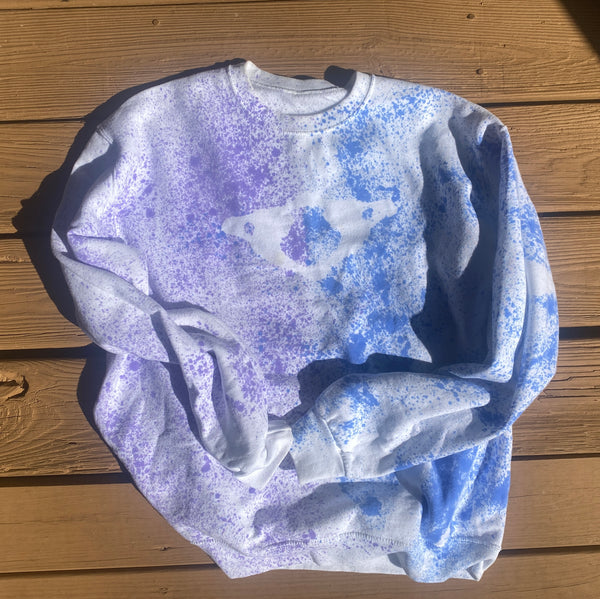 Atlas Splatter Crewneck