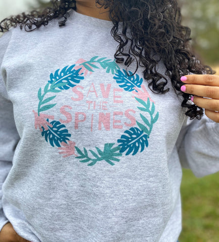 Save the Spines Crewneck