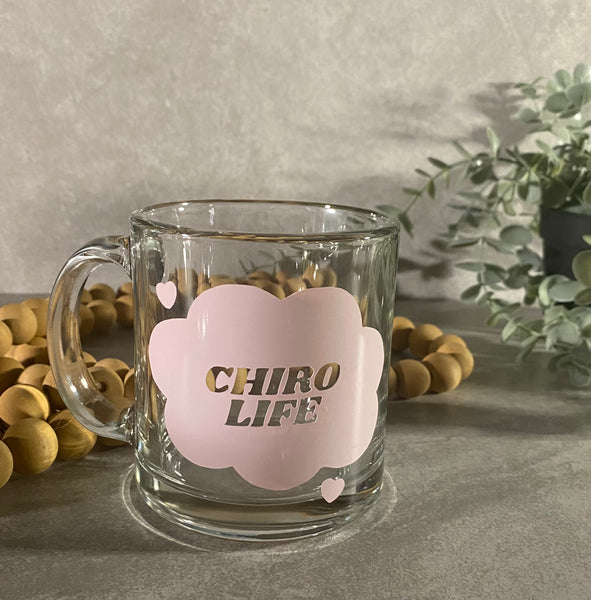 Chiro Life Glass Mug